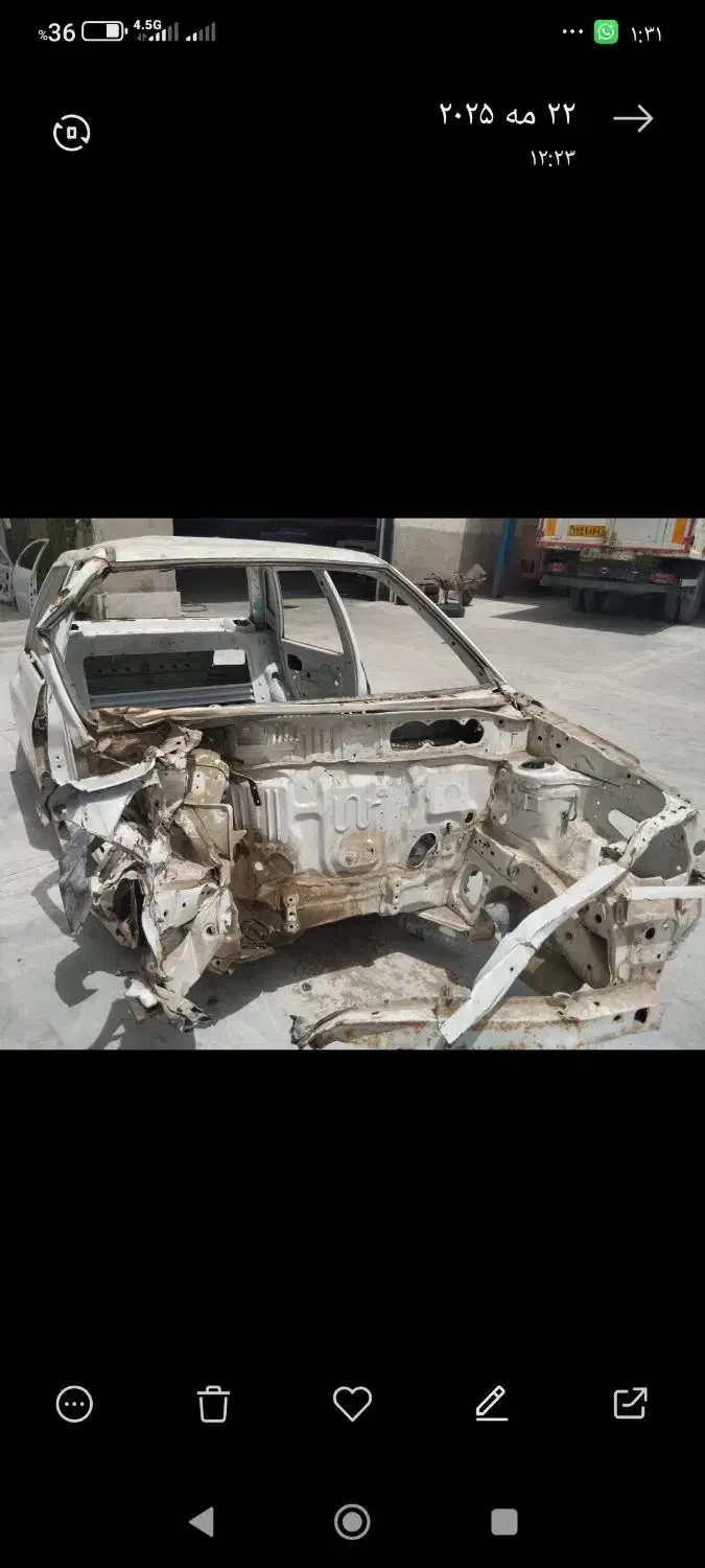 فروش اتاق پراید131 بی رنگ اتاق سالم هست|قطعات یدکی و لوازم جانبی|زاهدان, |دیوار