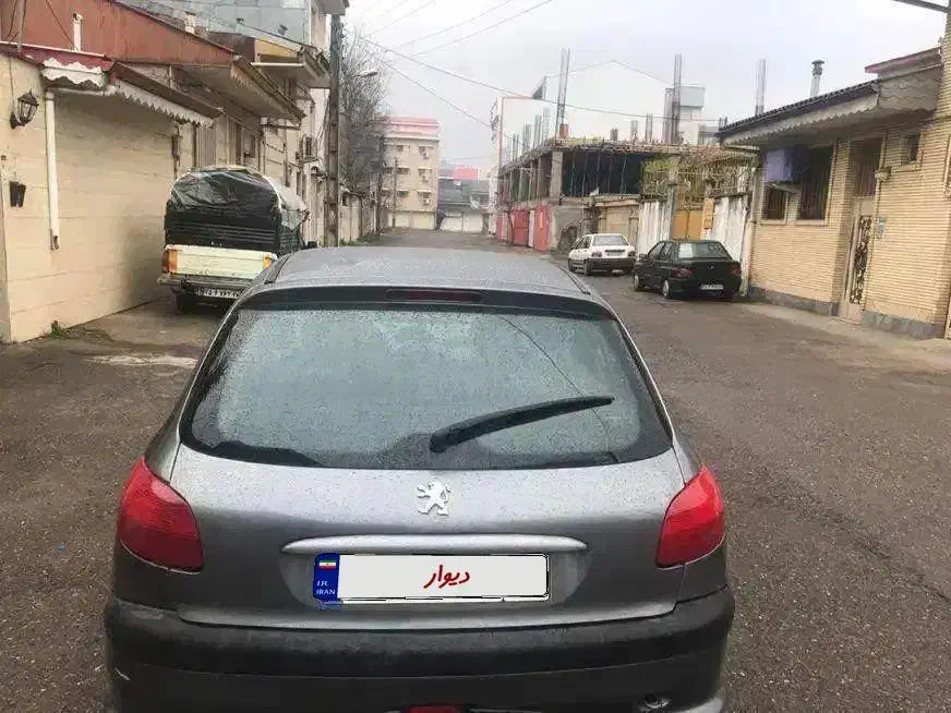 ۲۰۶ تیپ ۲ مدل ۸۹|خودرو سواری و وانت|رشت, کوی عرفان|دیوار