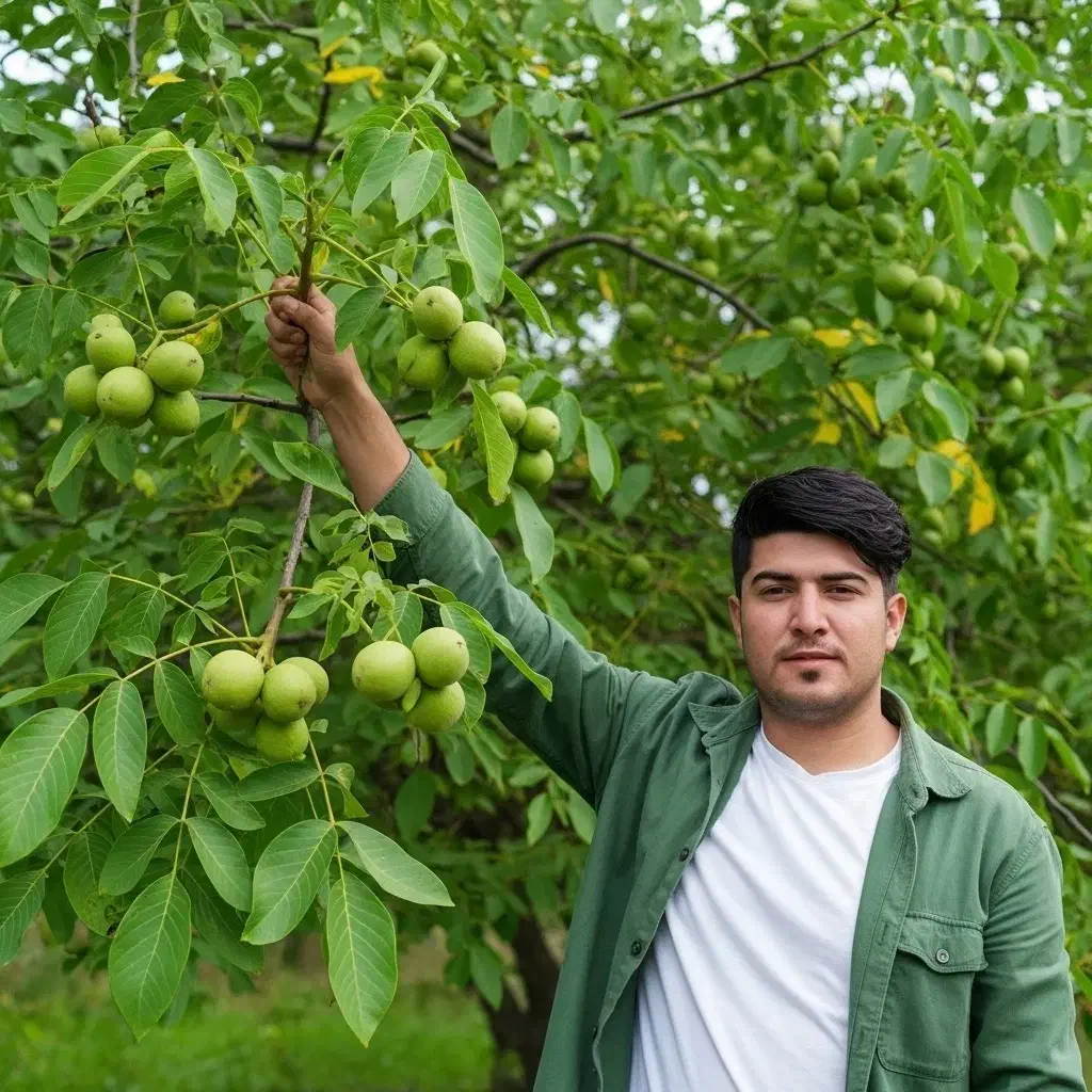 نهال گردو دیرگل با کیفیت عالی|حراج|اشنویه, |دیوار