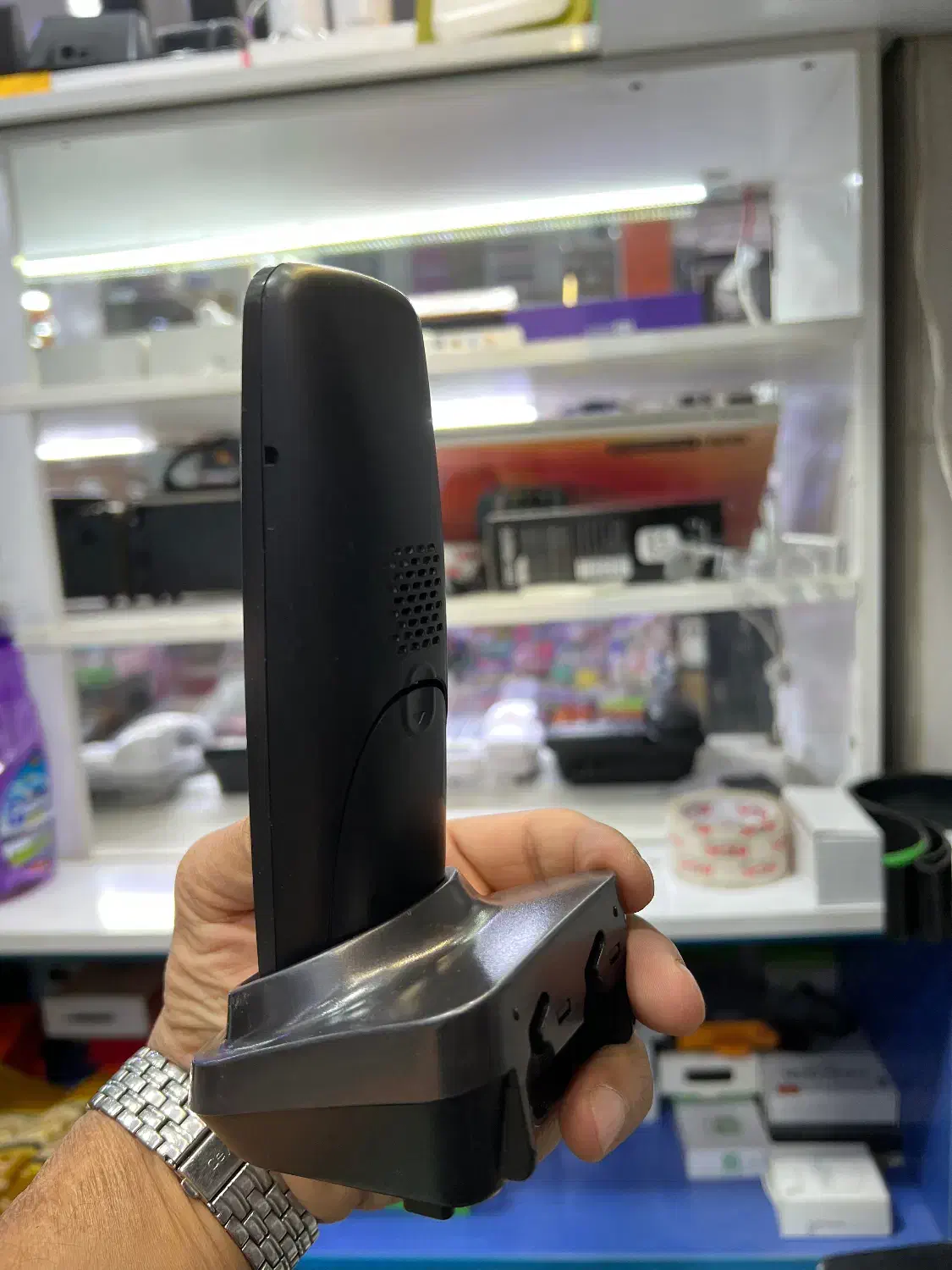 تلفن پاناسونیک مدل ۶۴۵۸ ثابت وبیسیم|تلفن رومیزی|بانه, |دیوار