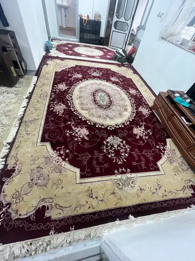 سه عدد فرش|فرش|رضوانشهر, |دیوار