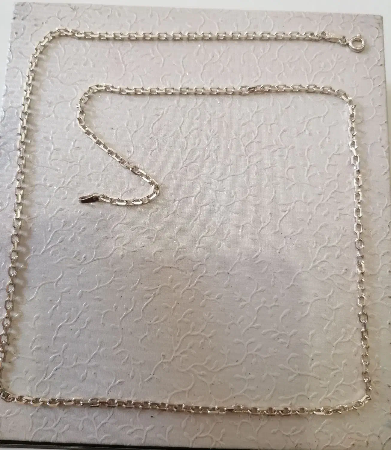 زنجیر نقره 925 خارجی 33گرمی60سانت نو نو|جواهرات|شیراز, دروازه قران|دیوار