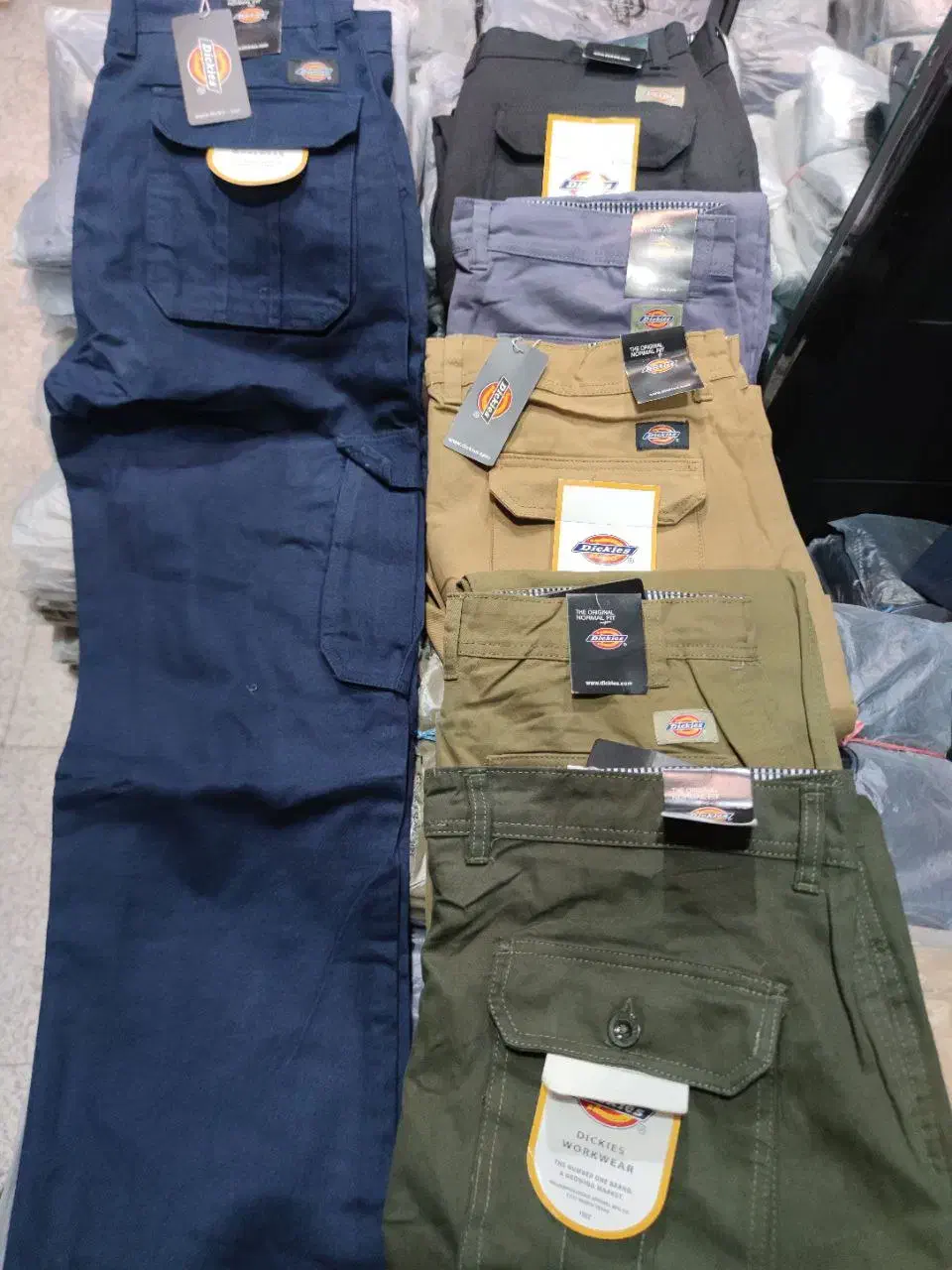 شلوار کارگو شش جیب کتان بنگلادشی عمده|لباس|تهران, گمرک|دیوار