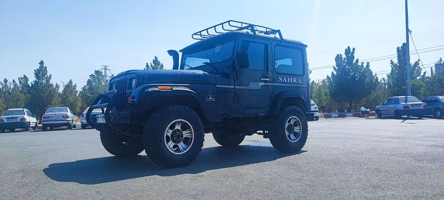 جیپ صحرا مدل ۱۳۷۶|خودرو سواری و وانت|قزوین, |دیوار