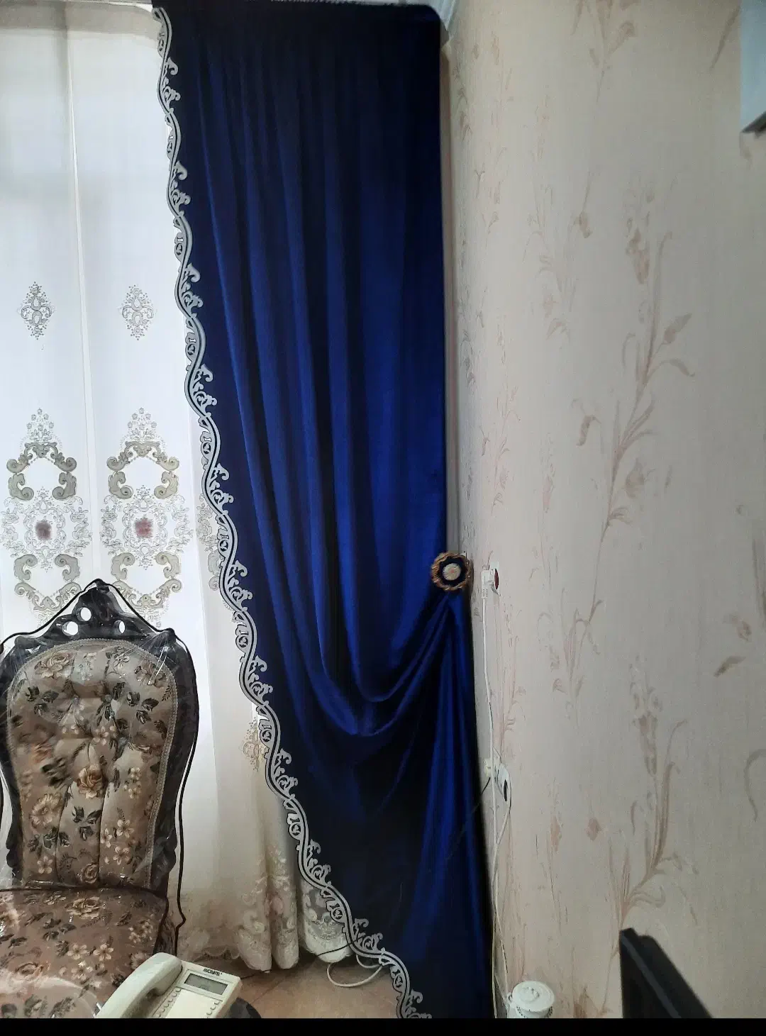 دستک پرده|پرده، رانر، رومیزی|نیشابور, شریعتی|دیوار