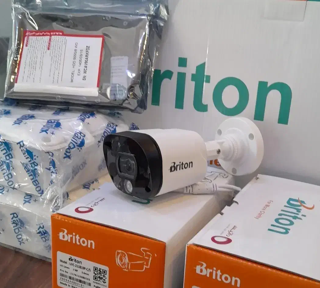 پکیج دوربین مداربسته برایتون BRITON|دوربین مداربسته|کرج, گلشهر|دیوار