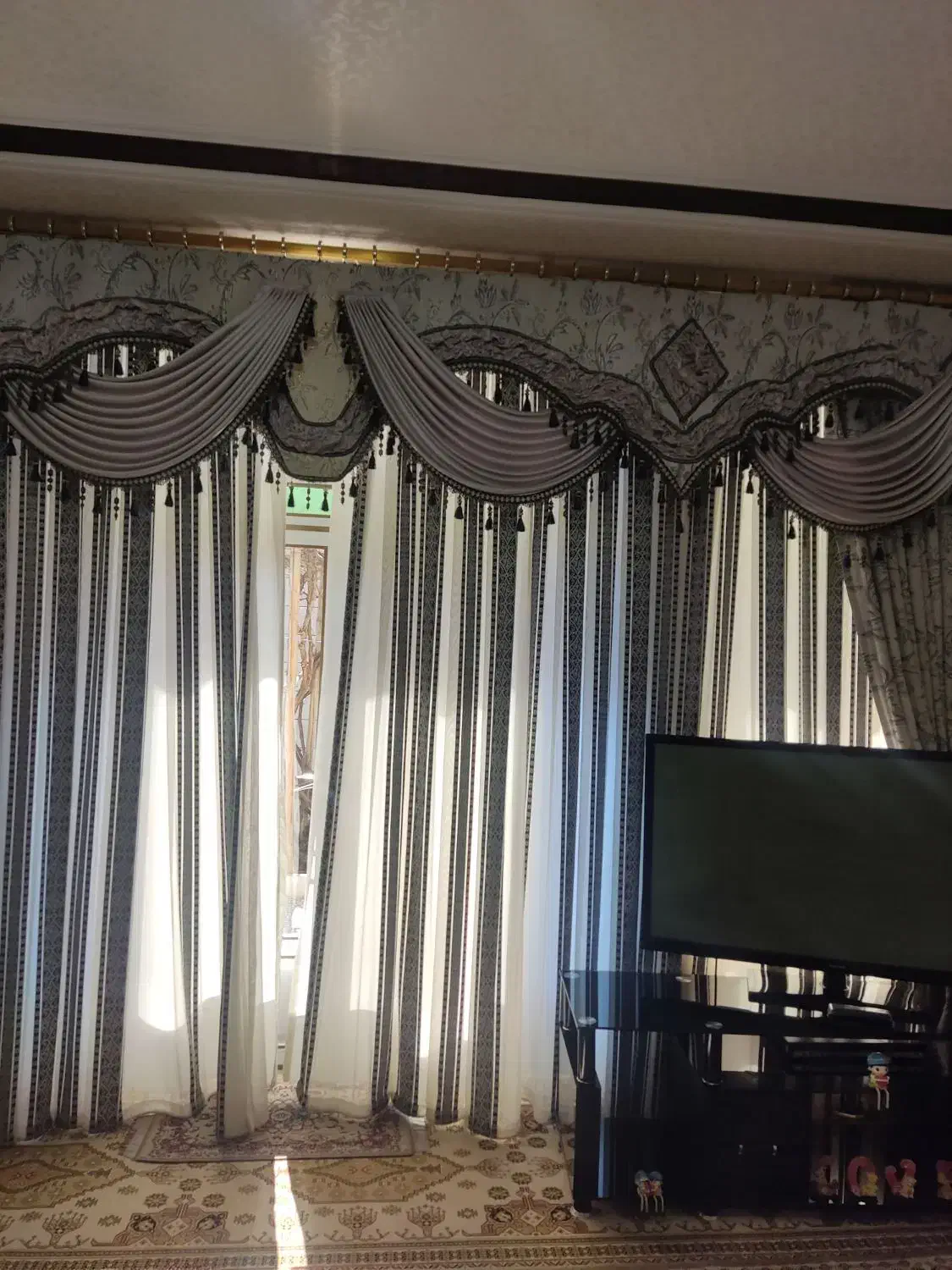 پرده پذیرایی|پرده، رانر، رومیزی|خمینیشهر, |دیوار