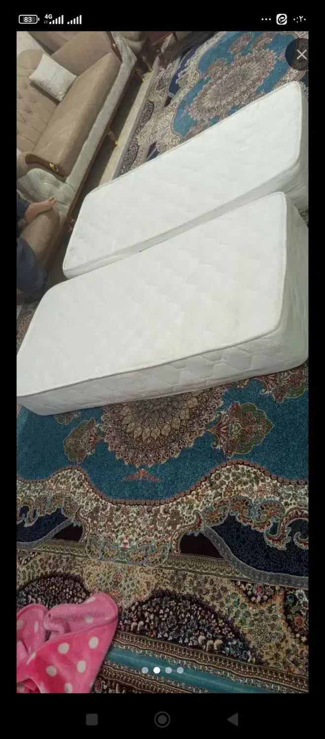 تشک نوجوان 75در 150|تشک تختخواب|مشکیندشت, |دیوار