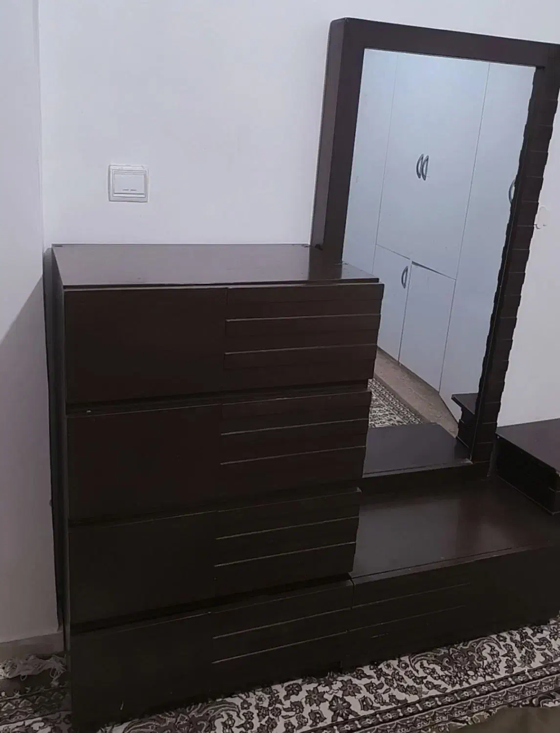 ایینه و دراور|جاکفشی، کمد، دراور|لامرد, |دیوار