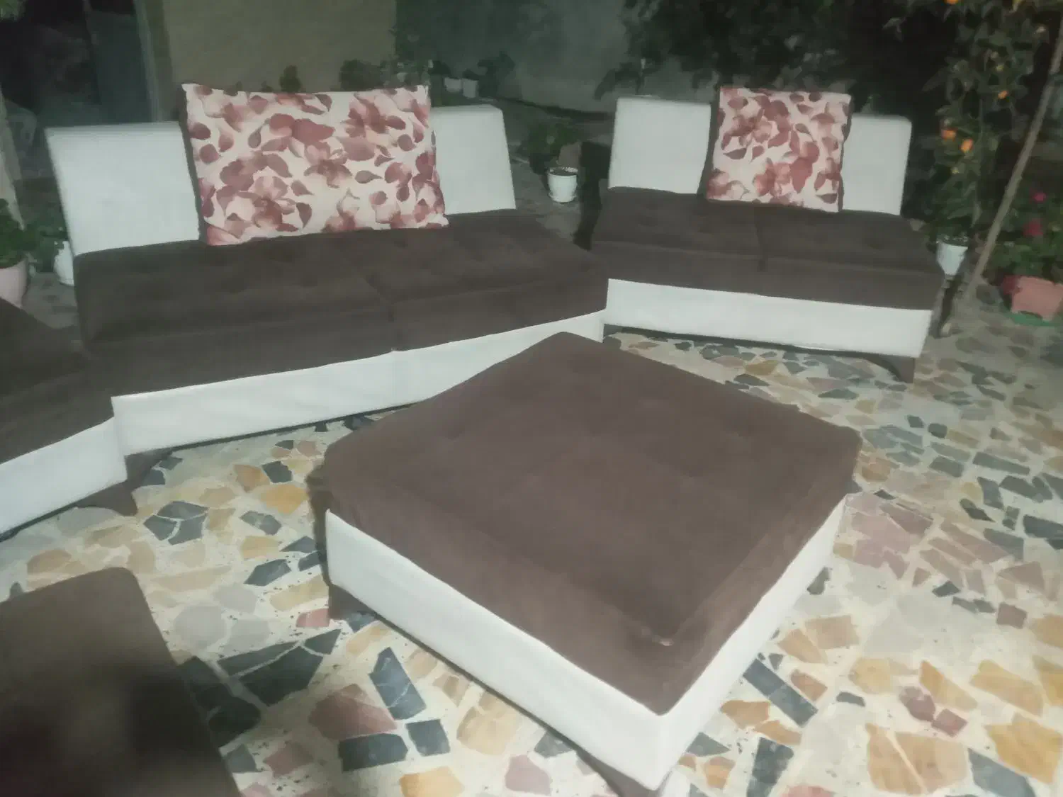 فروش فوری سرویس مبل ۹نفره|مبلمان خانگی و میز عسلی|قائم‌شهر, |دیوار