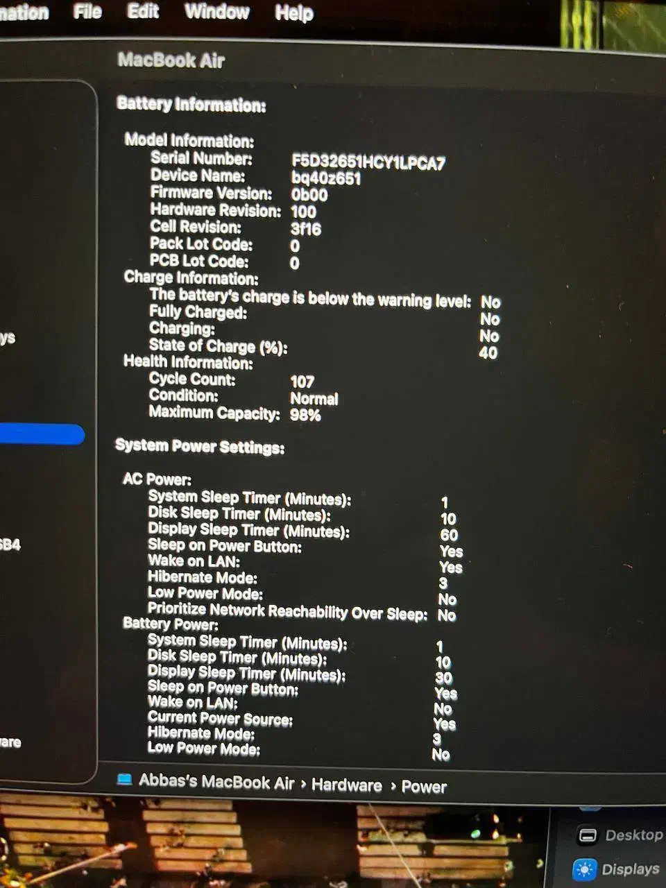 مکبوک ایر m2 256 8gb مدل 2023 ( 15 اینچ )|رایانه همراه|بابل, |دیوار
