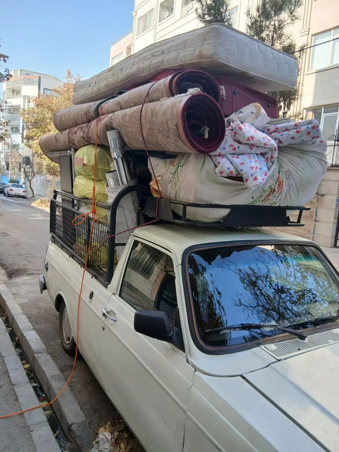 پیکان وانت بار حمل بار باربری کل کرج با کارگر|خدمات حمل و نقل|کرج, باغستان|دیوار