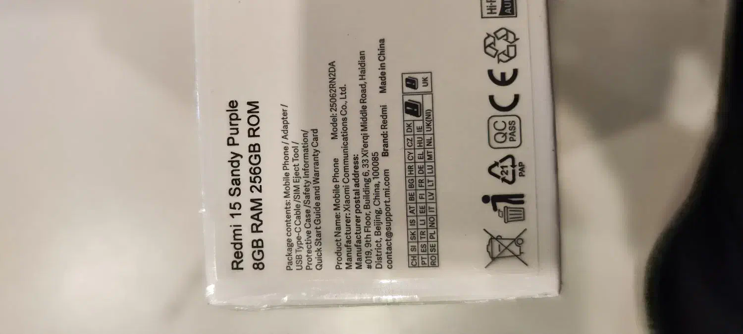 Redmi 15|موبایل|تهران, افسریه شمالی|دیوار