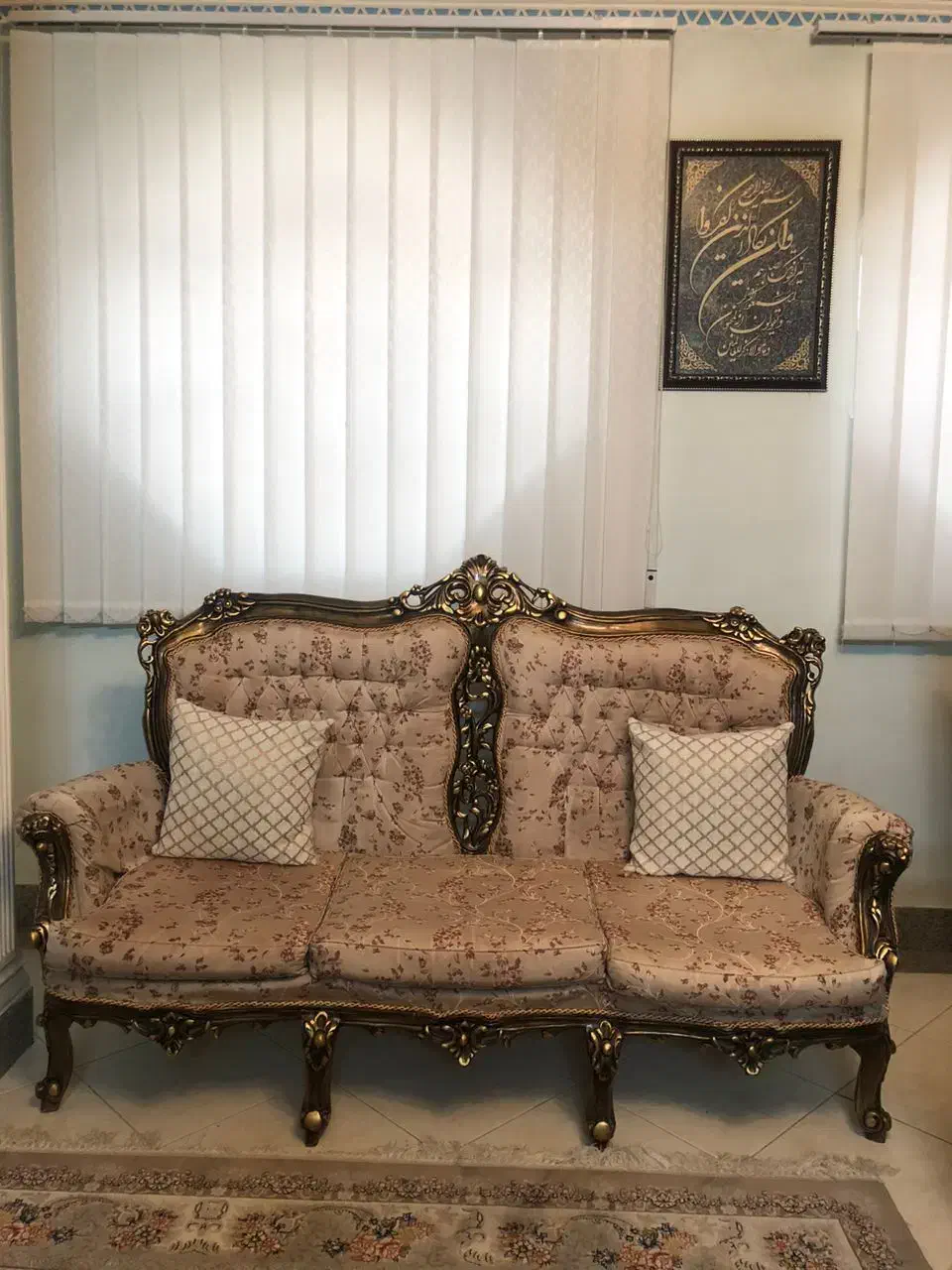 مبلمان ۹ نفره|مبلمان خانگی و میز عسلی|شاهینشهر, خبرنگار|دیوار