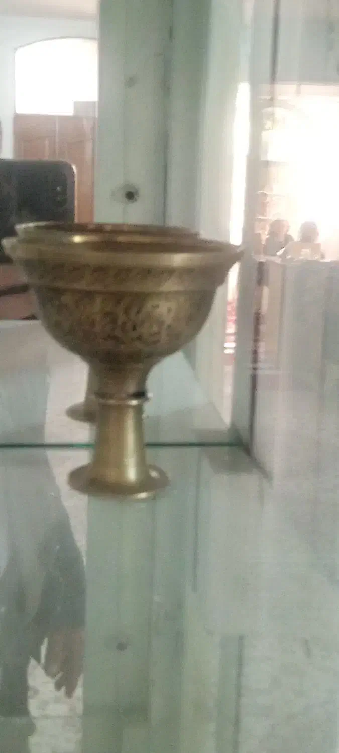 سرقیلون برنجی|کلکسیون اشیاء عتیقه|مشهد, سید رضی|دیوار