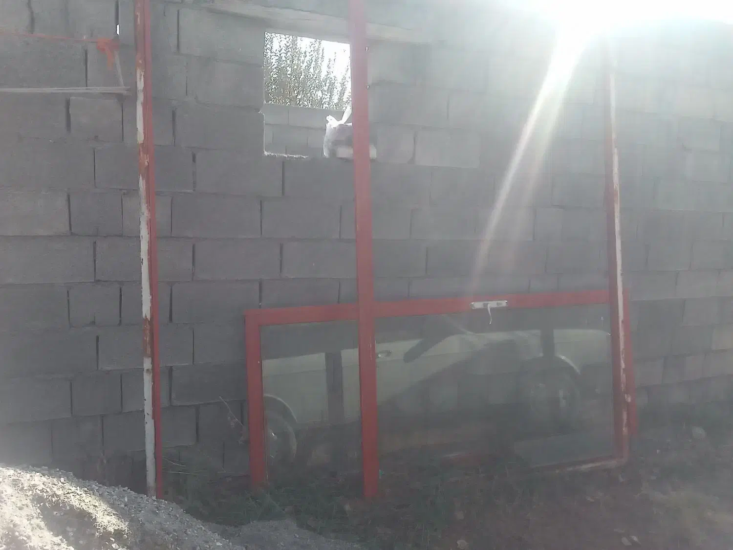 درب آهنی مغازه فوق سنگین اندازه 2/5 در 2/5|مصالح و تجهیزات ساختمان|سیلوانه, |دیوار