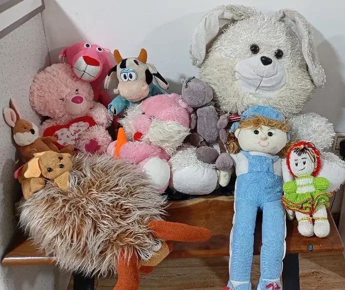 تعدای عروسک پولیشی|اسباب‌بازی بچه|چهاردانگه (تهران), |دیوار