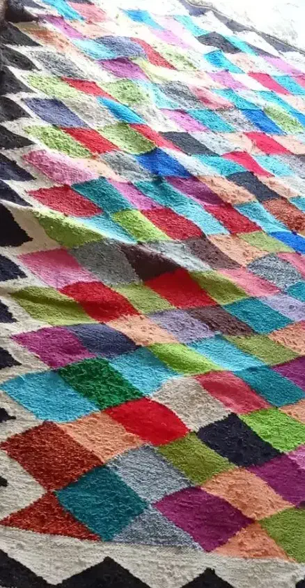 گلیم دست باف|گلیم، جاجیم، گبه|بندر ماهشهر, |دیوار