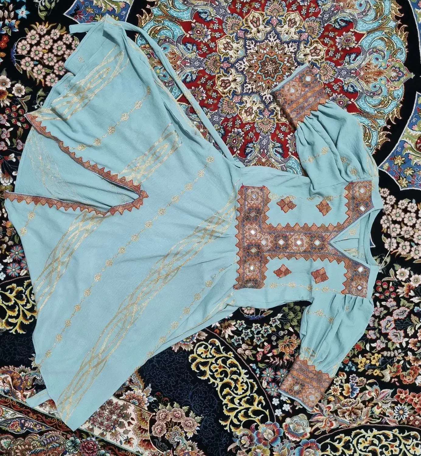 لباس بلوچی زیبا|لباس|زاهدان, |دیوار