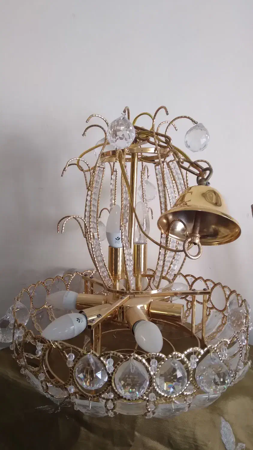 لوستر|لوستر و چراغ آویز|لنجان, |دیوار