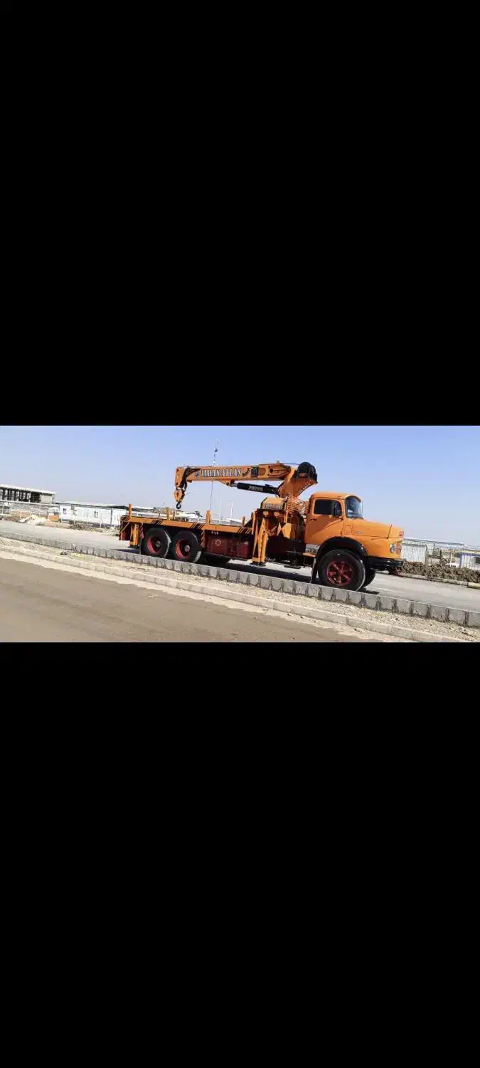 جرثقیل کفی ده تن|خودرو سنگین|اهواز, زندوکیلی|دیوار