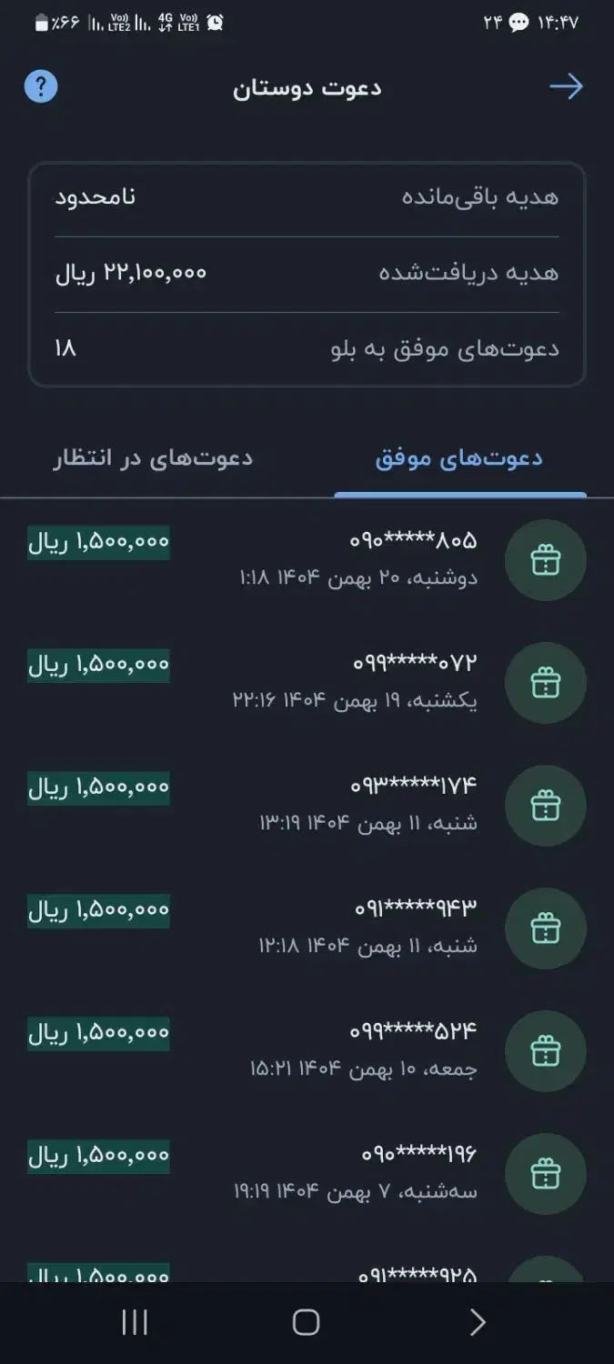 بلو بانک|کارت هدیه و تخفیف|رشت, لاکانی|دیوار