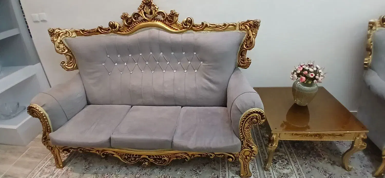 مبل سلطنتی|مبلمان خانگی و میز عسلی|سقز, |دیوار