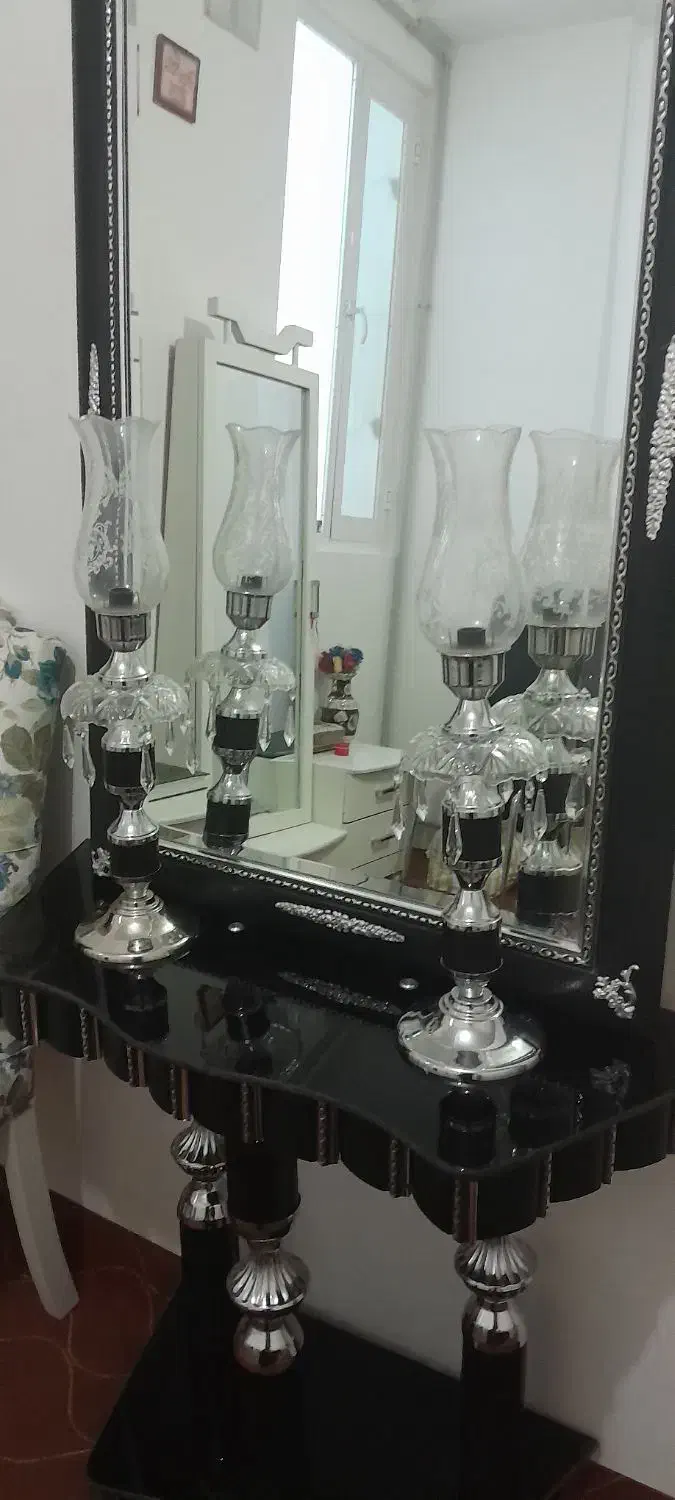 آینه و شمعدان|آینه|زنجان, |دیوار