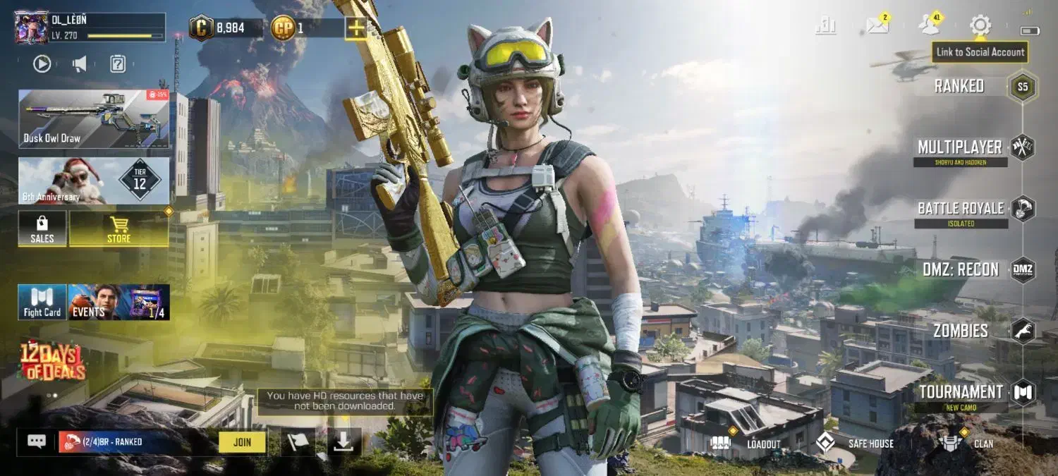 اکانت ۱۶ بتل پس|کنسول، بازی ویدئویی و آنلاین|قم, باجک سه|دیوار