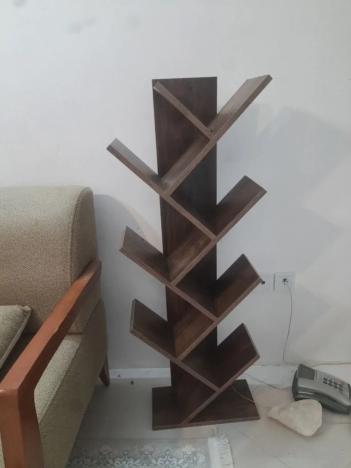 کتابخانه|کتابخانه، شلف، قفسه‌های دیواری|بجنورد, |دیوار