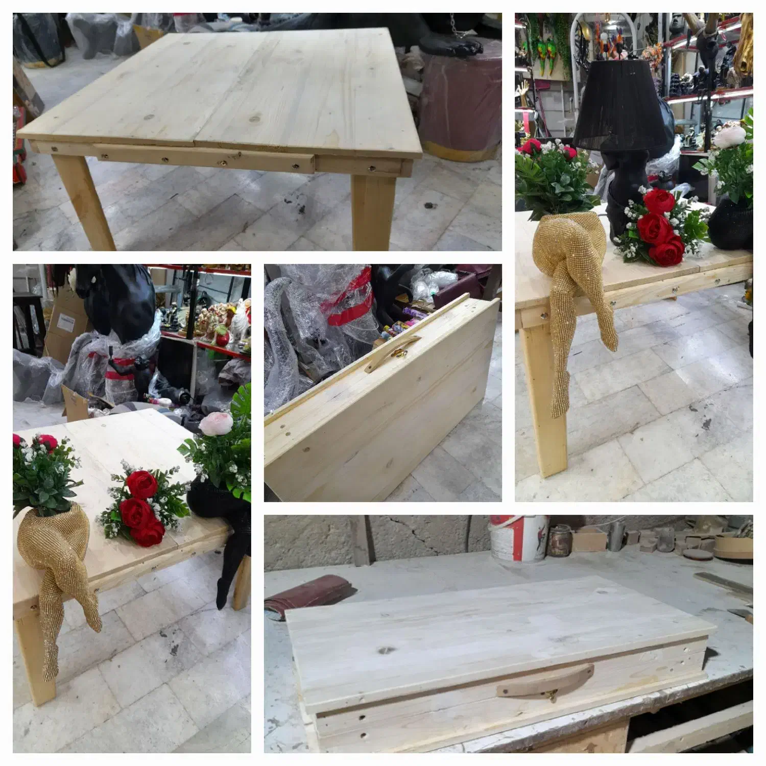 کرسی تاشو آیینه سنتی|کلکسیون و سرگرمی|تهران, پرستار|دیوار