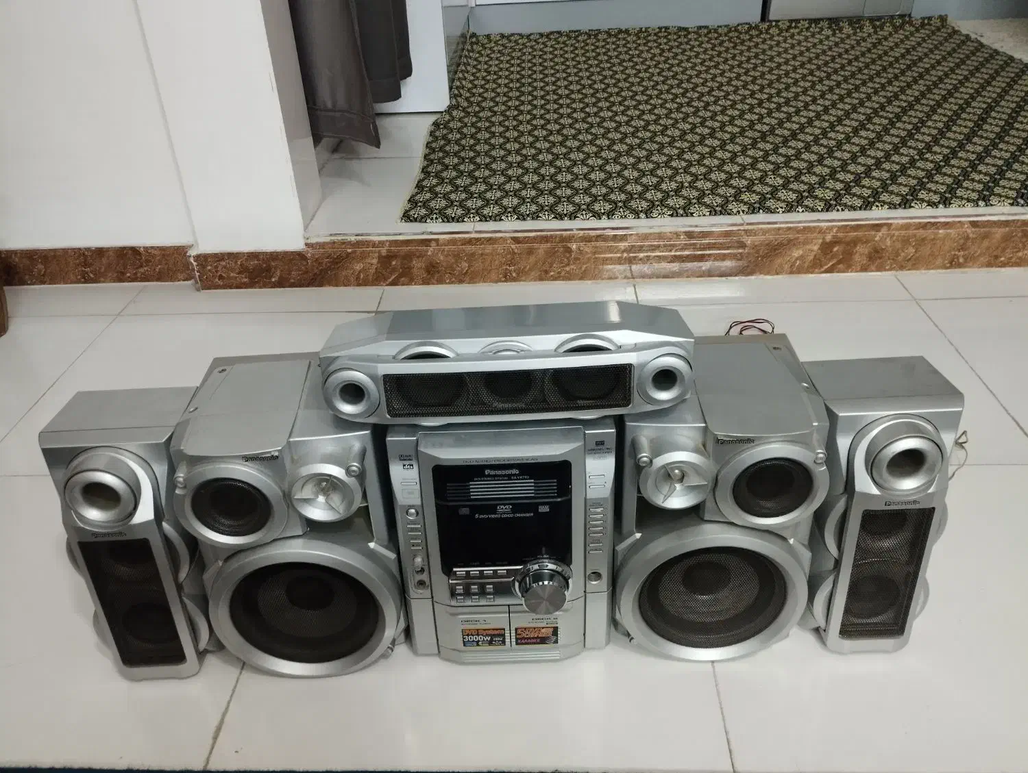 سیستم صوتی خانگی قدیمی پاناسونیک|سیستم صوتی خانگی|رباط‌کریم, نصیرشهر|دیوار
