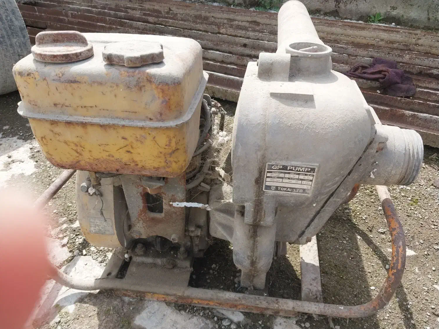 موتور آپ روبین اصل ژاپن ۴ اینچ نفت.بنزین|ابزارآلات|فومن, |دیوار