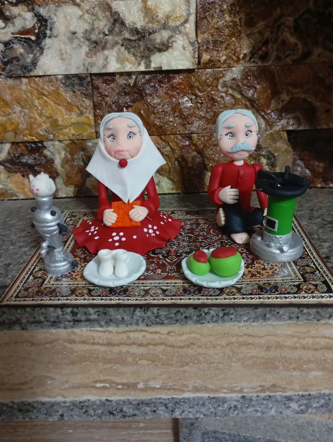 سینی و سفره یلدایی|صنایع دستی و سایر لوازم تزئینی|کرمان, |دیوار