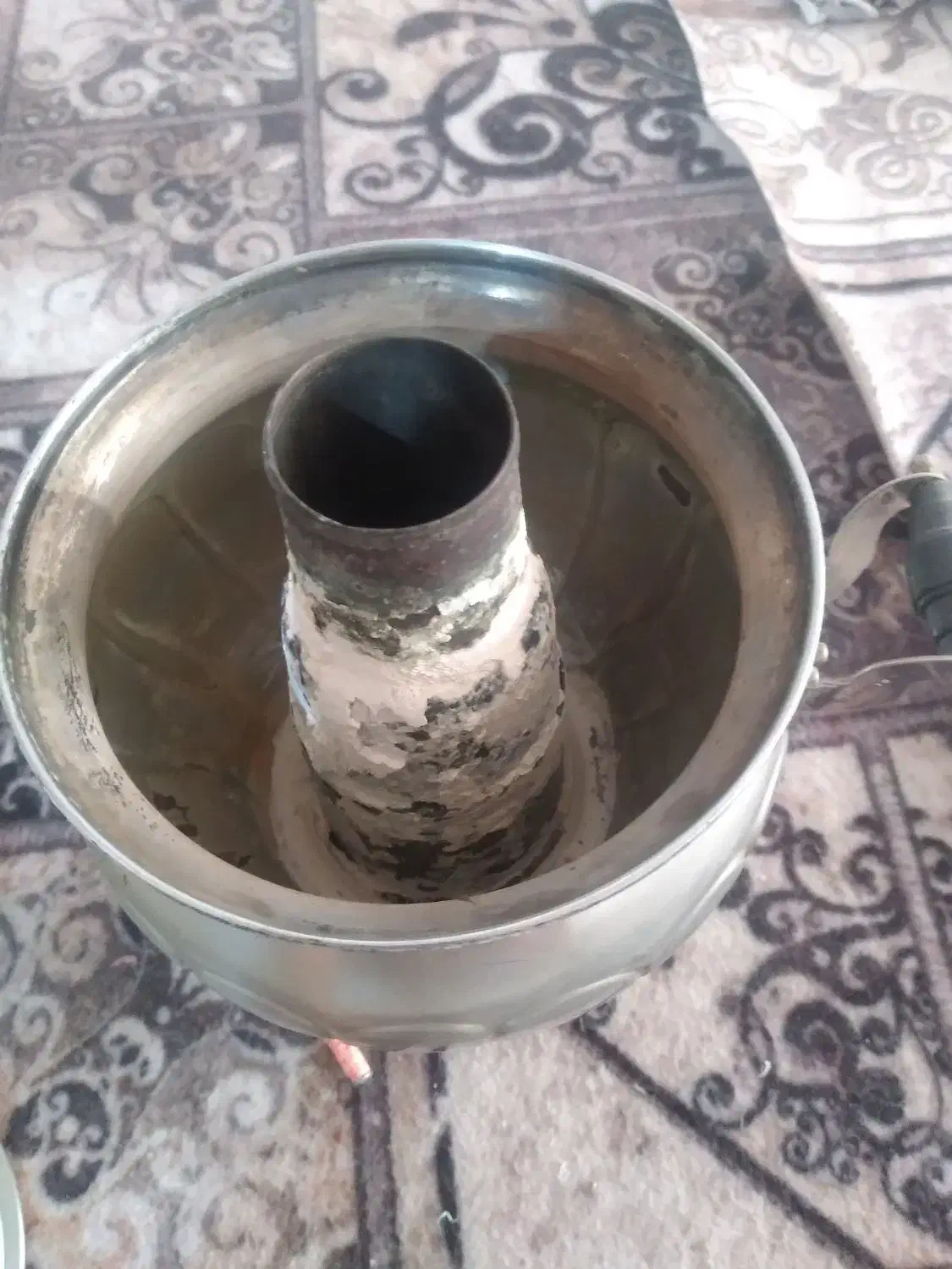 سماور گازی برنجی|سماور، چایساز، قهوهساز|سمنان, |دیوار