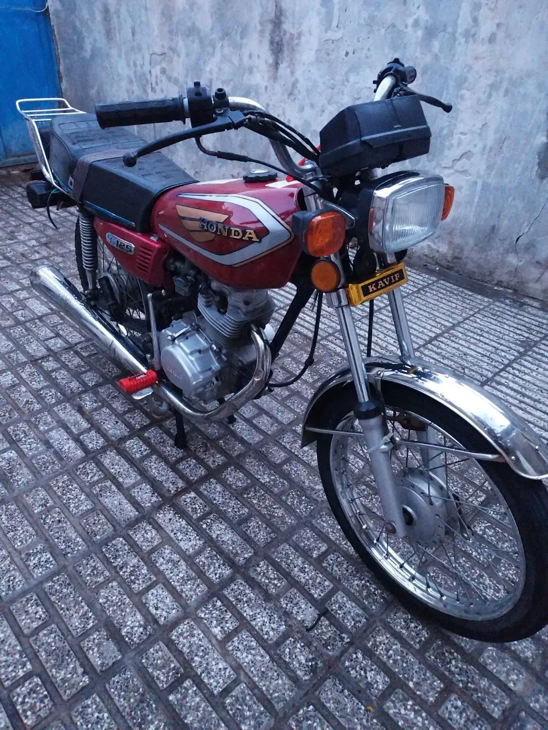 موتورسیکلت مزایده۱۲۵|موتورسیکلت|آزادشهر, |دیوار