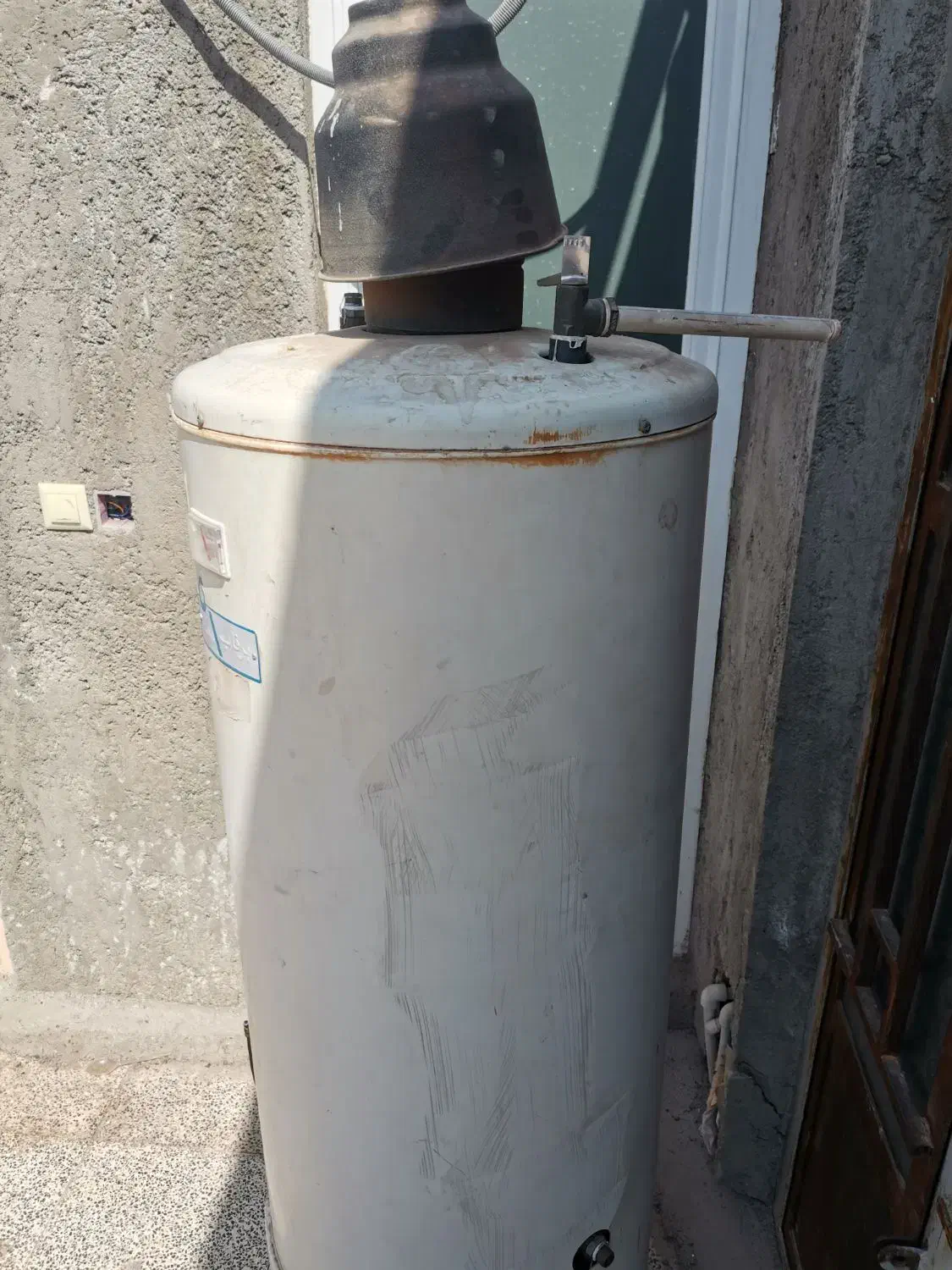 آبگرمکن گازی مخزن بزرگ|آبگرمکن، پکیج، شوفاژ|بم, |دیوار