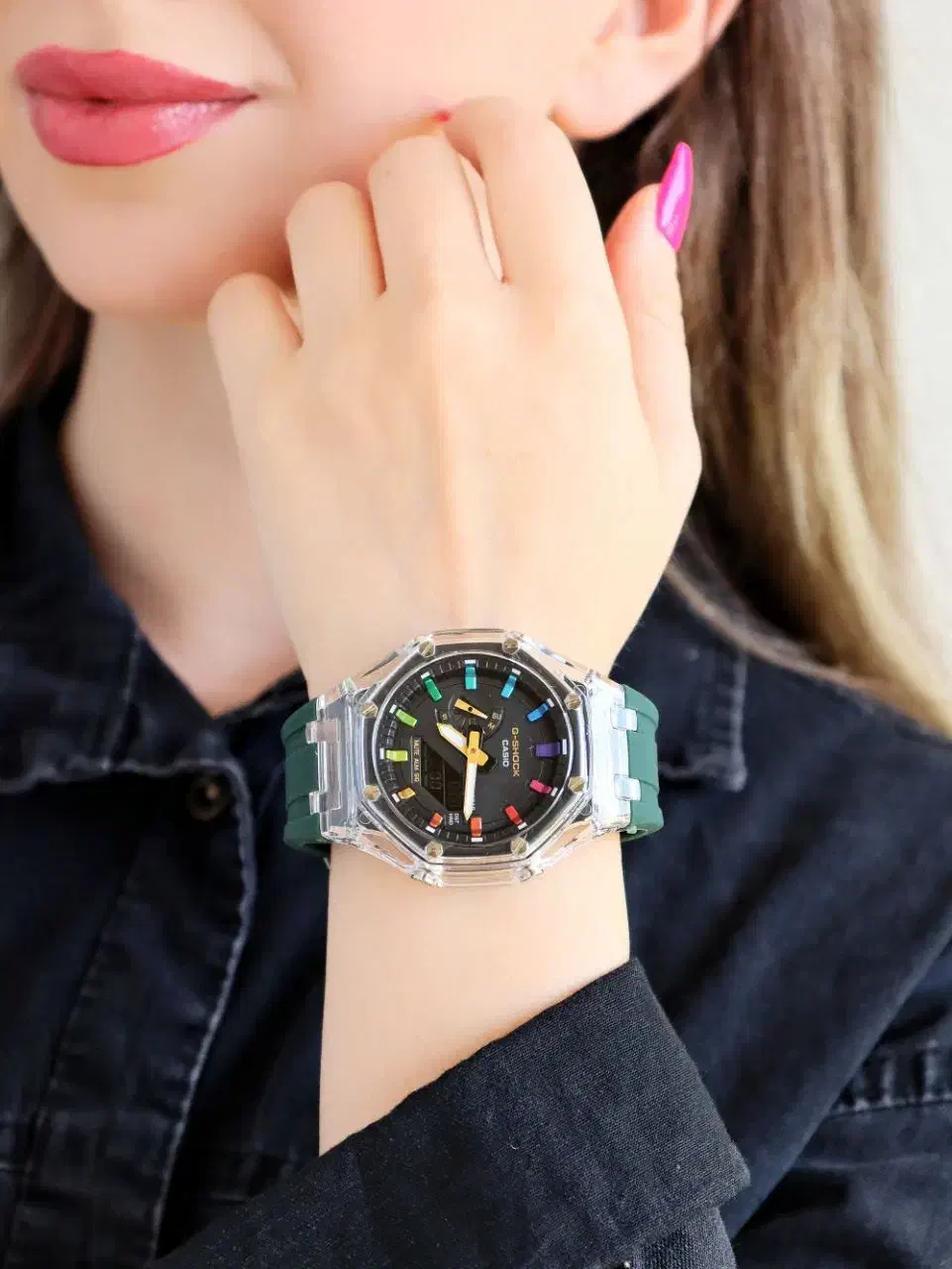 ساعت GShock شش ضلعی رنگ بندی جور )|ساعت|اصفهان, نقش جهان|دیوار