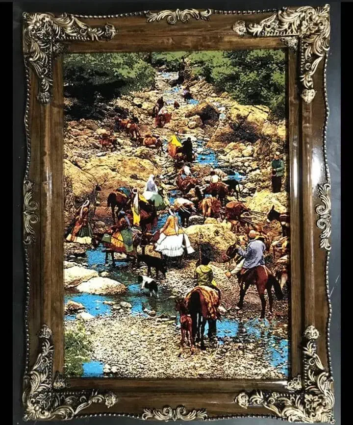 تابلو فرش|تابلو فرش|ایذه, |دیوار