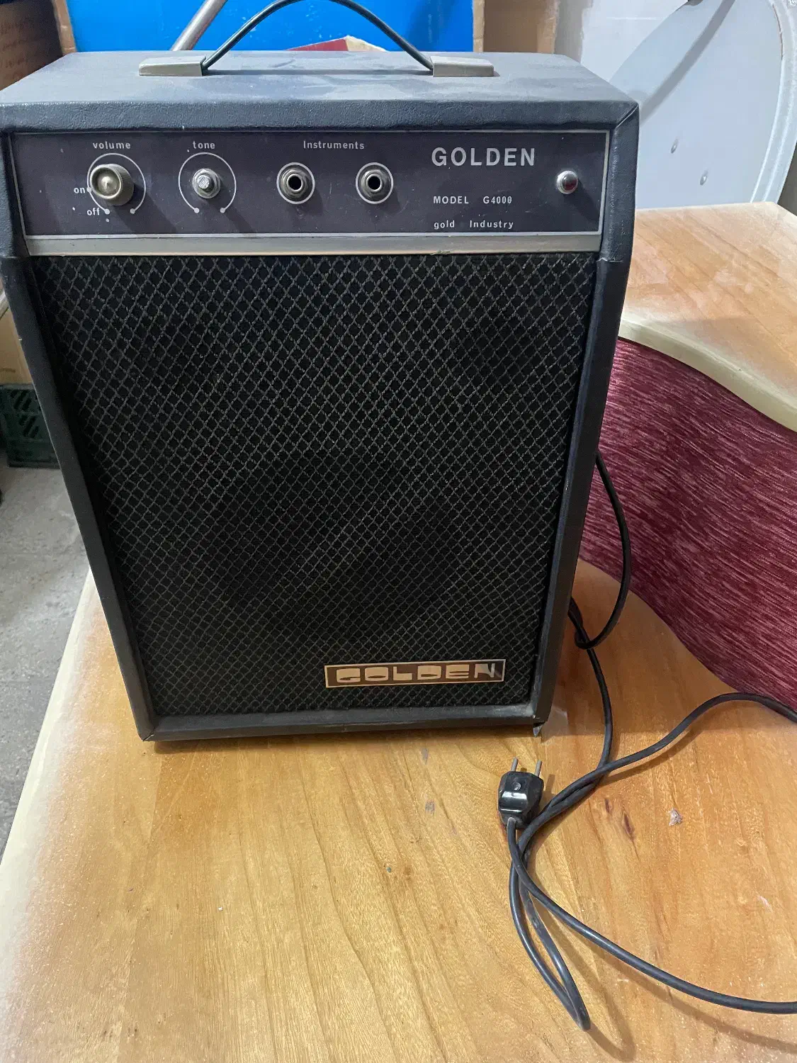 آمپلی فایر چمدانی برند گلدن|گیتار، بیس، امپلیفایر|تهران, دکتر هوشیار|دیوار