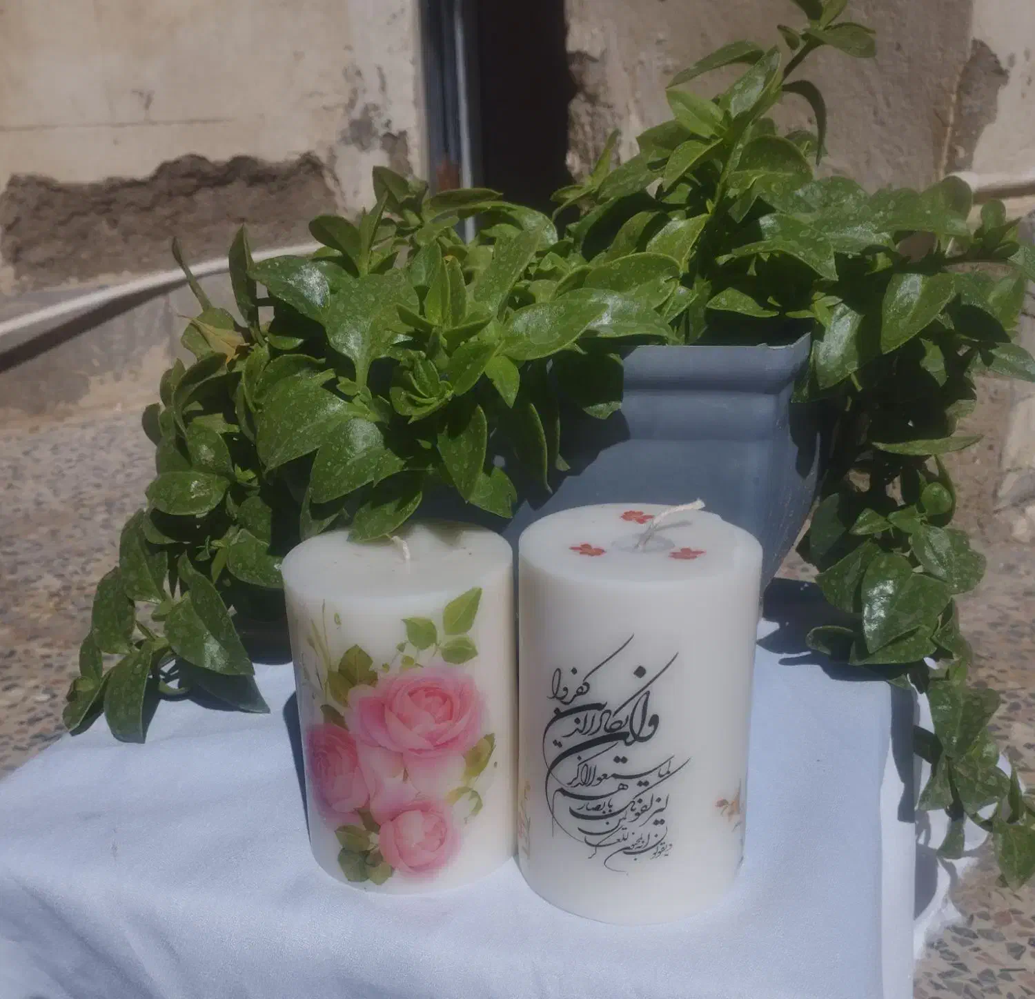 شمع تزیینی|صنایع دستی و سایر لوازم تزئینی|خاش, |دیوار