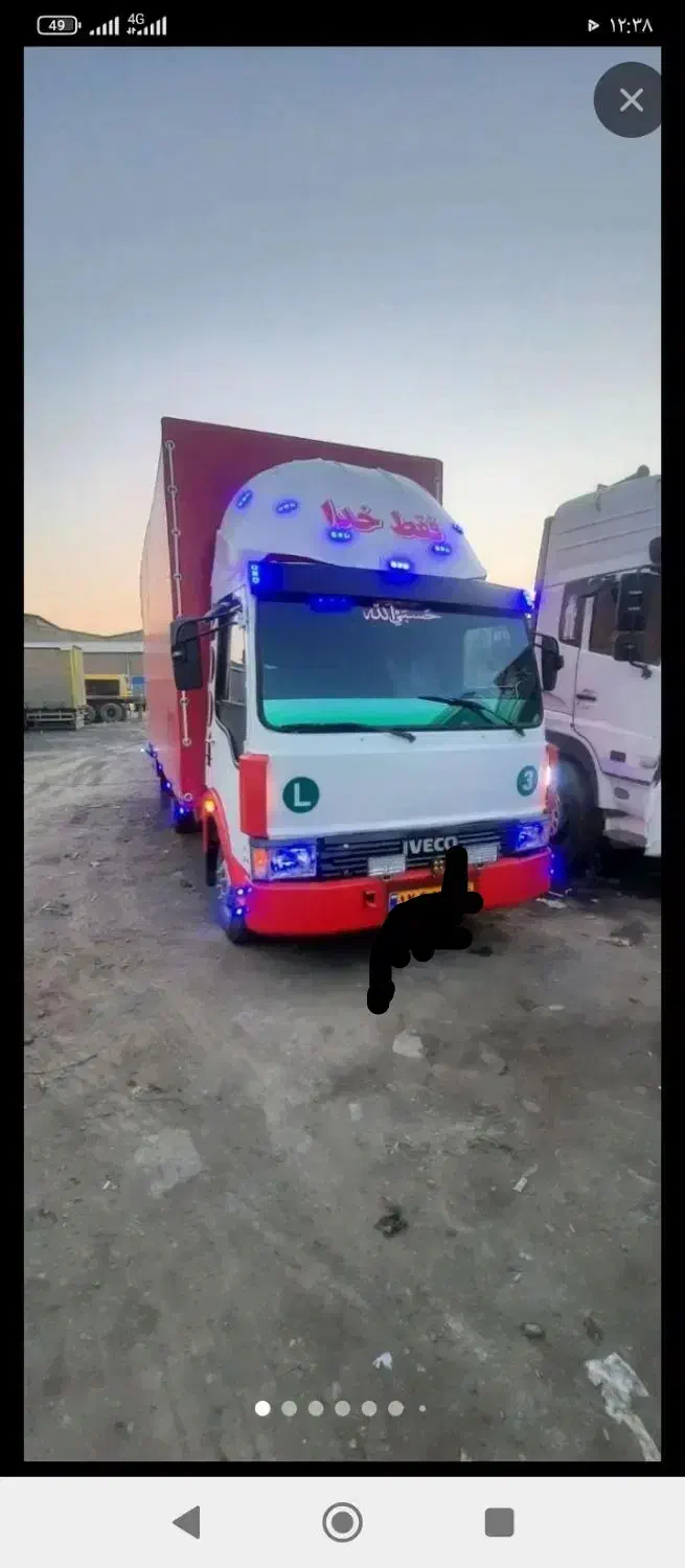 خاور ایویکو مدل 83موتور گیربکس بنز دف تندرو|خودرو سنگین|مشهد, شهرک مطهری|دیوار