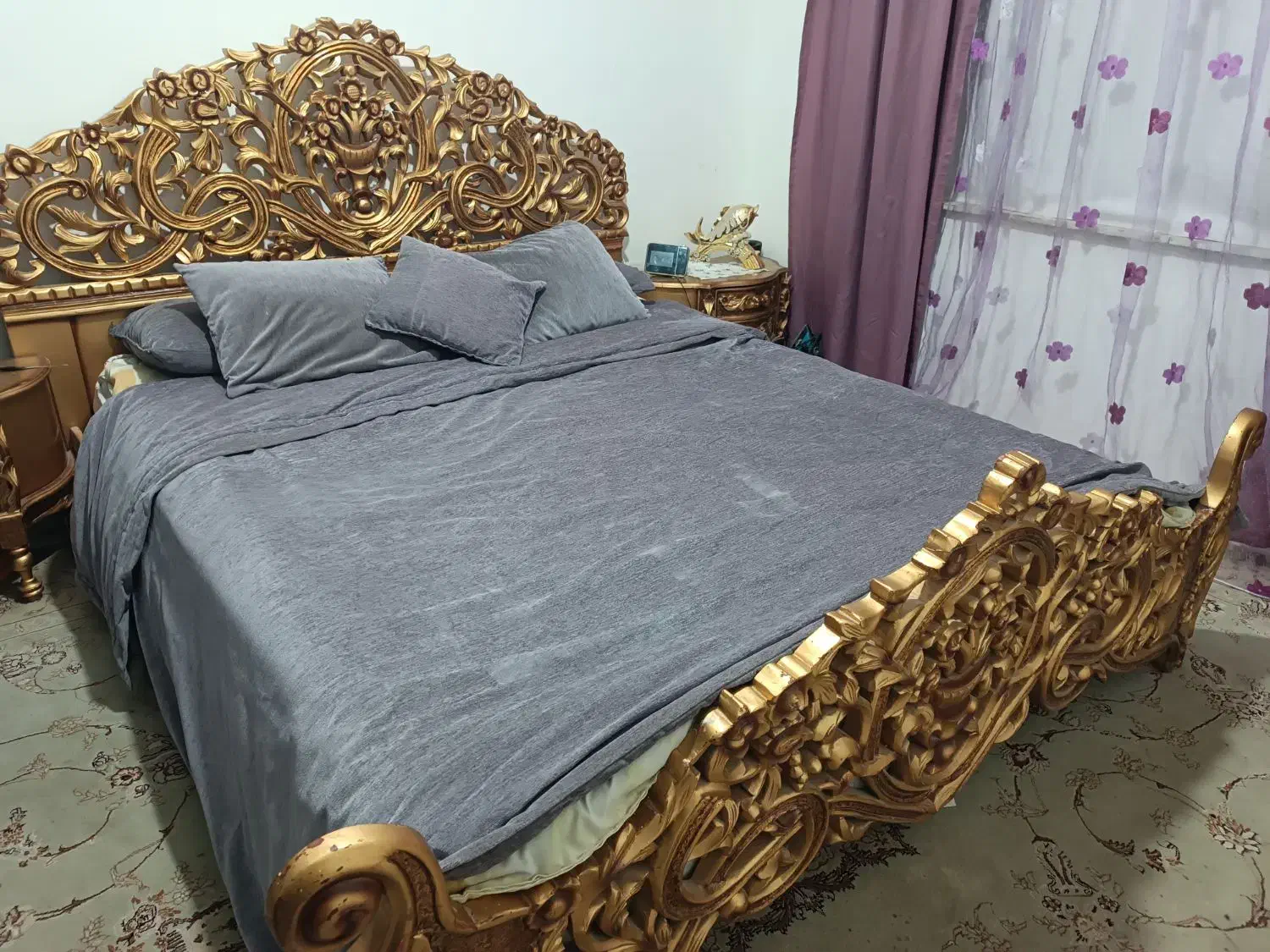 سرویس خواب دونفره|تخت و سرویس خواب|بناب, |دیوار