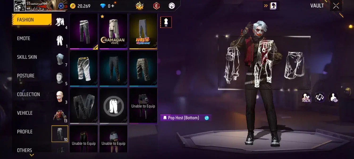 اکانت فری فایر|کنسول، بازی ویدئویی و آنلاین|خوشاب, |دیوار