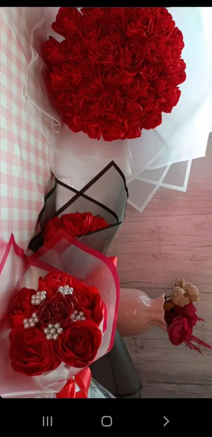 دسته گل روبانی|گل مصنوعی|اسلامشهر, شهرک امام حسین (میان آباد)|دیوار