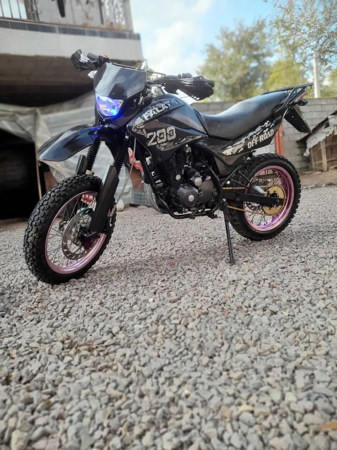 موتور تریل|موتورسیکلت|لاهیجان, لفمجان|دیوار