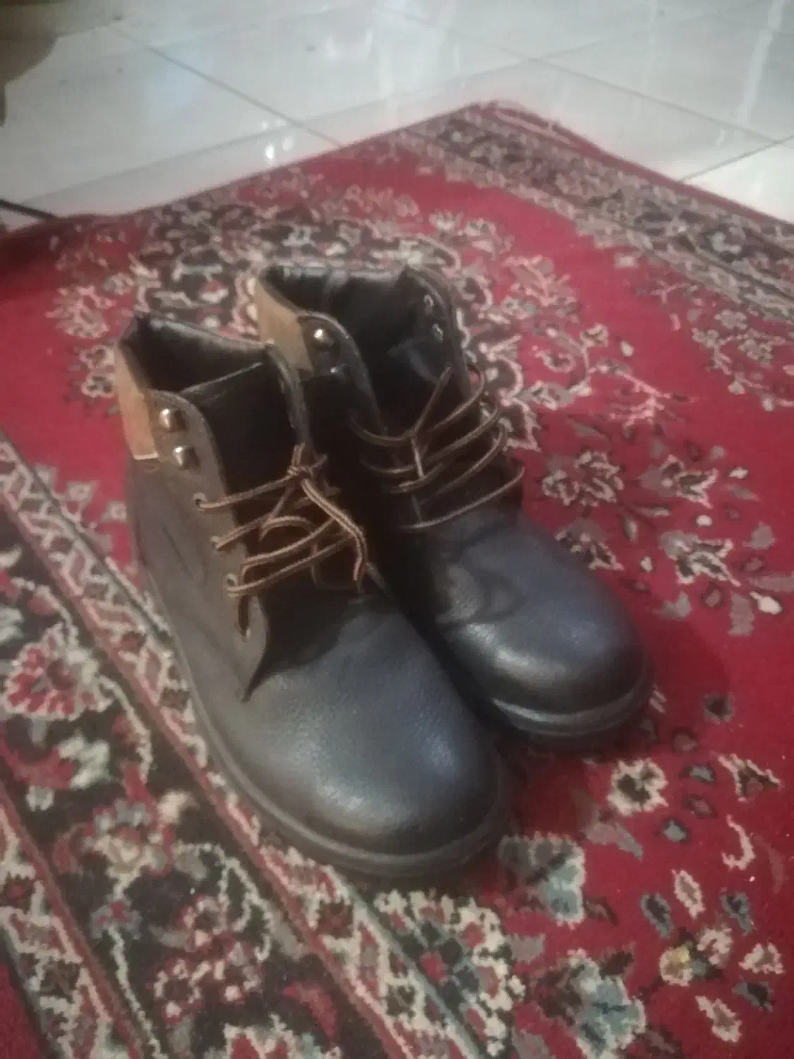 کفش ایمنی/بوت/نمره43|کیف، کفش، کمربند|شیراز, شاپورجان|دیوار