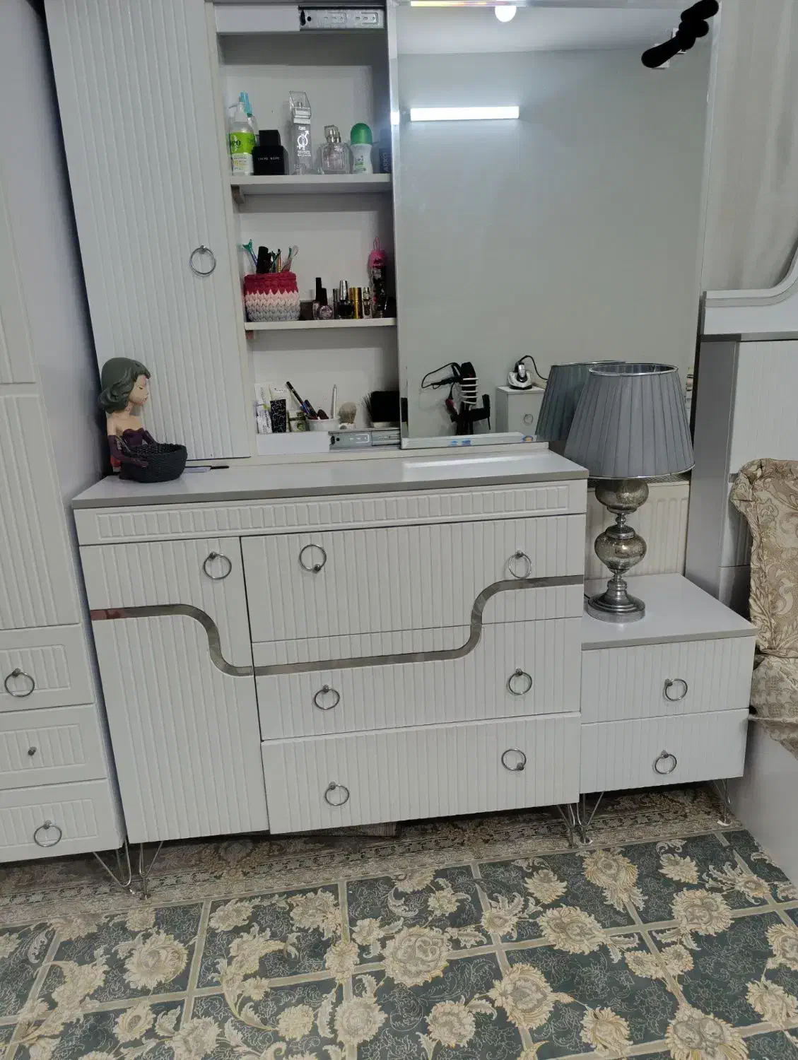 تخت و کمد مناسب جهزیه|تخت و سرویس خواب|بیرجند, |دیوار