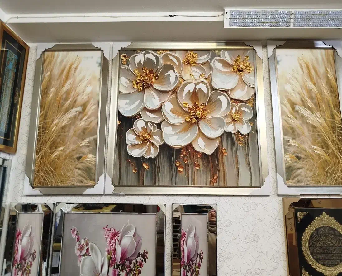 تابلو قاب گندم|تابلو، نقاشی، عکس|مشهد, کوشش|دیوار