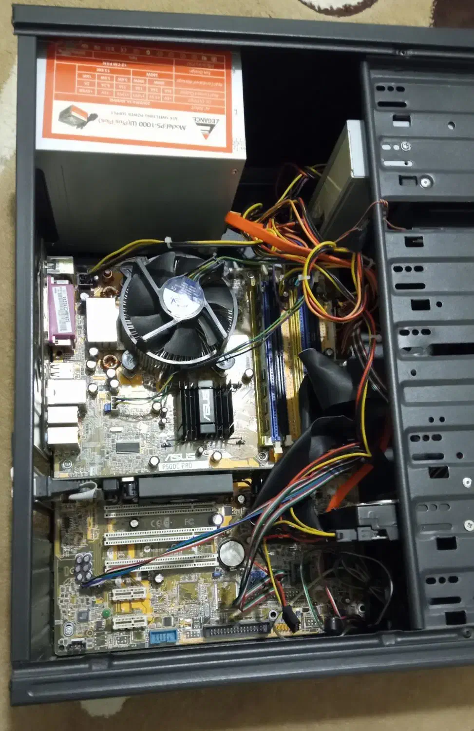 کیس کامپیوتر DDR 2|رایانه رومیزی|اراک, |دیوار